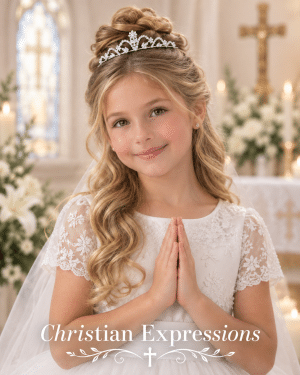 First Communion Crown Tiara 4415