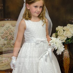 Cotton First Communion Dress Made in the USA