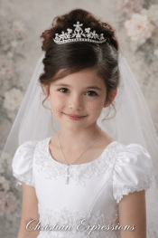 First Communion Crown Tiara 4415