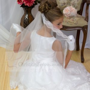 Lace First Holy Communion Mantilla