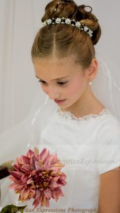 Pearl First Communion Headpiece