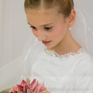 Pearl First Communion Headpiece