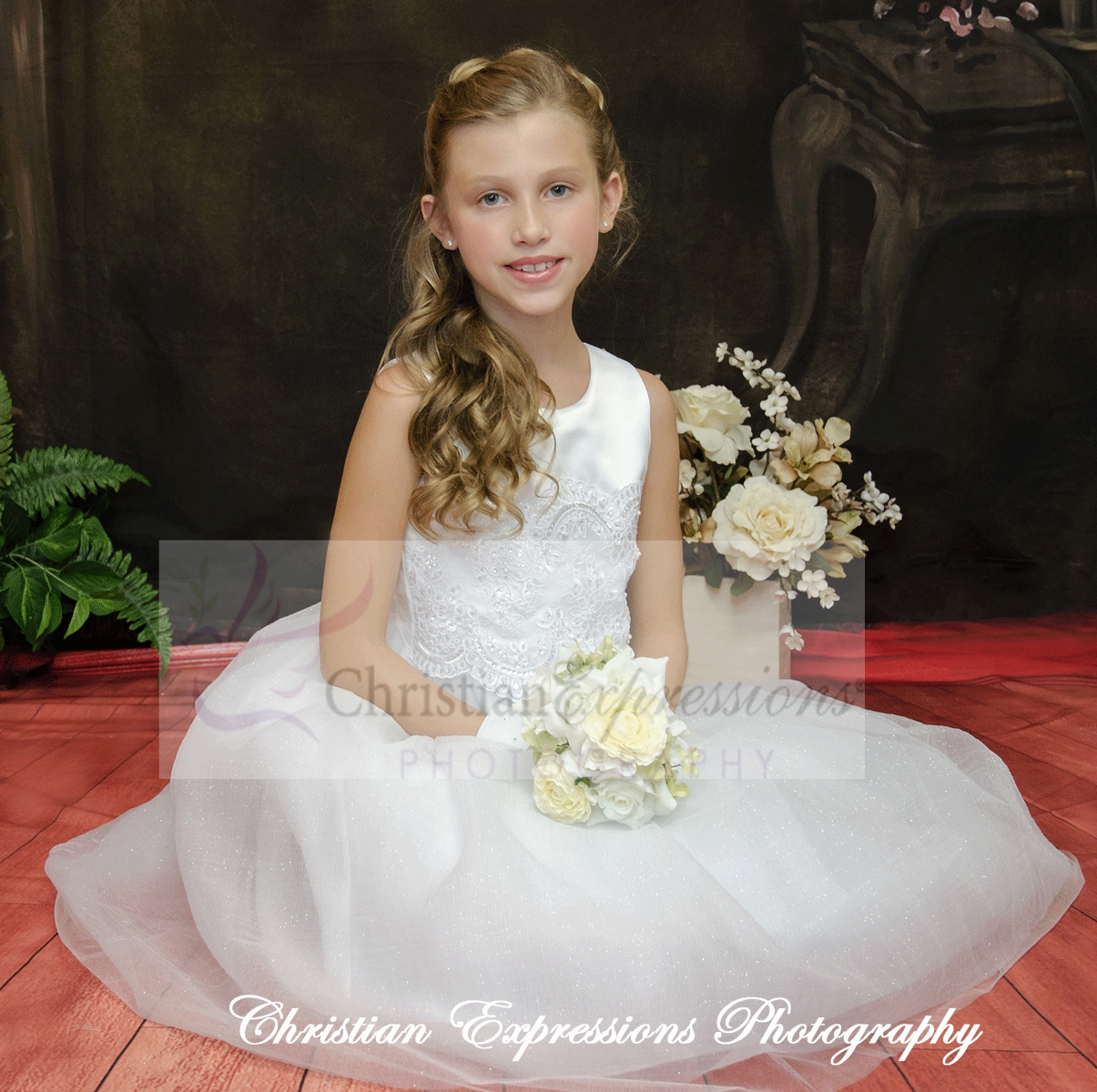 white first holy communion dresses size 7