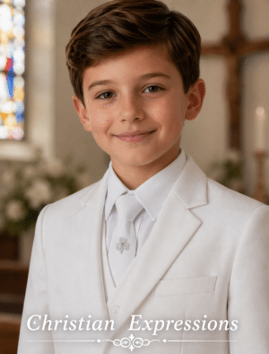 Boys Irish Shamrock First Communion Tie