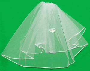 Irish Claddagh First Communion Veil