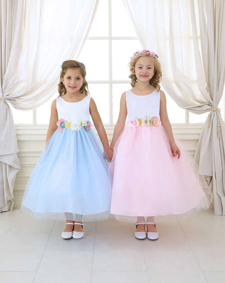 flower girl dress color