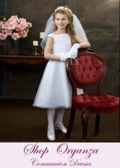 Organza First Communion Dresses