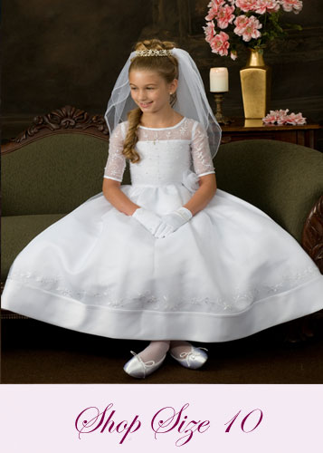 First Communion Dress girls size 10 