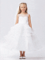 Satin-and-Lace-Holy-Communion-Dress-with-Layered-Skirt
