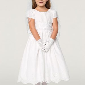 cotton communion dress