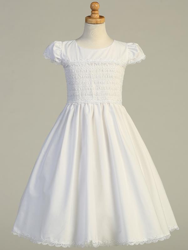 cotton communion dress