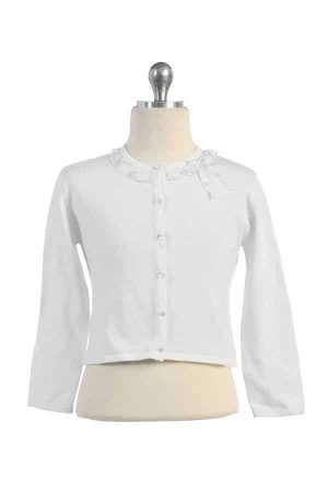 First Communion Cardigan Sweater