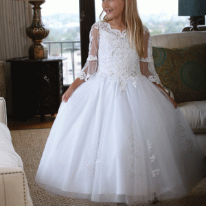 First-Communion-Long-Length-Gown-with-Long-Lace-Sleeves