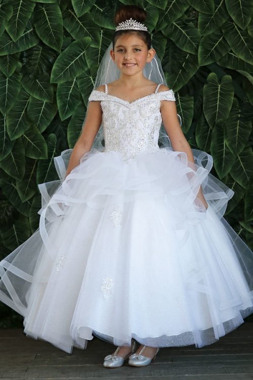 first communion dress size 12