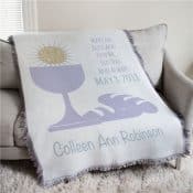First Communion Blankets & Pillows