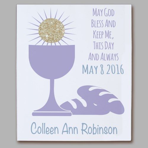 First Communion Banners and Canvas