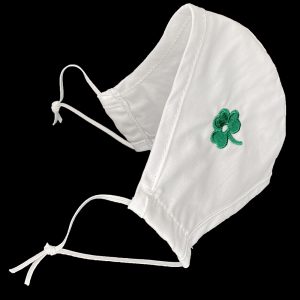 Irish First Communion Face Mask with Shamrock for Kids