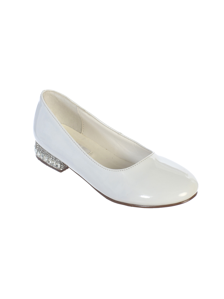 ivory first communion shoes