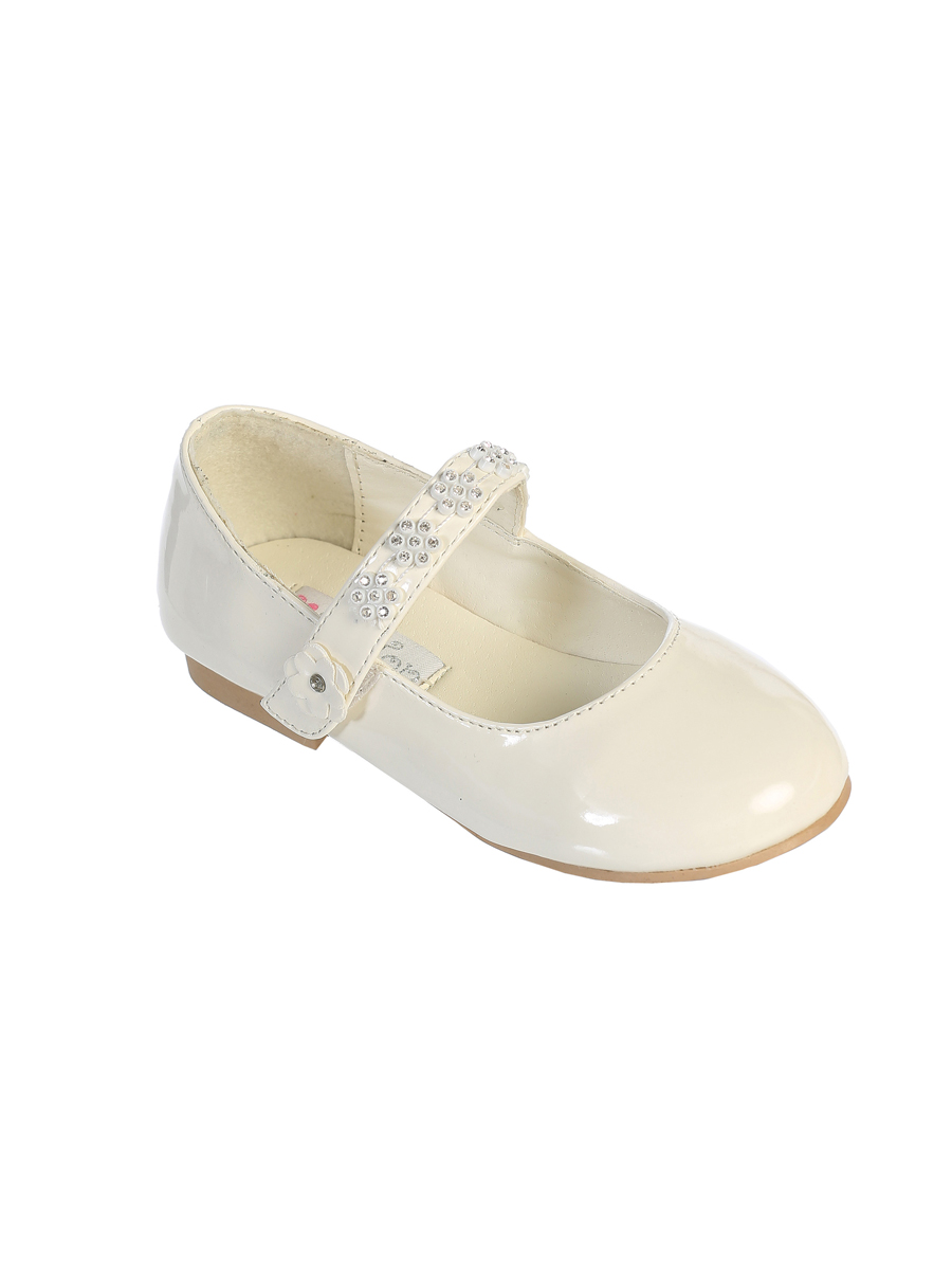 ivory first communion shoes