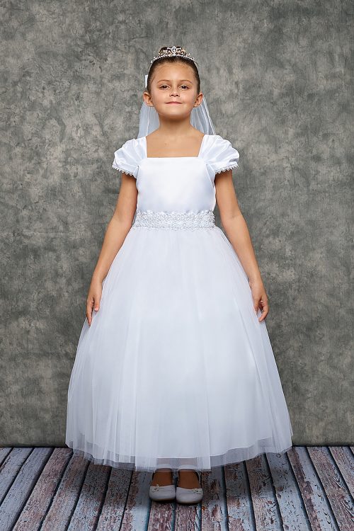 white dress for first communion