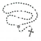 Genuine Hematite Rosary Boxed