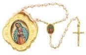 Guadalupe Box and Pink Rosary