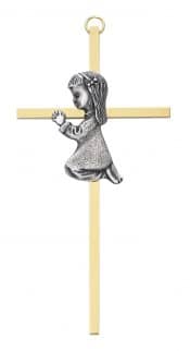 6 in Two-tone Girl Cross Boxed