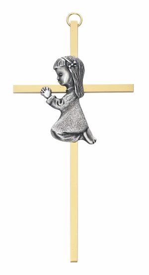 6 in Two-tone Girl Cross Boxed