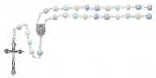 6mm Multi Color Miraculous Rosary Boxed