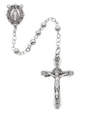 All Sterling Rosary Boxed