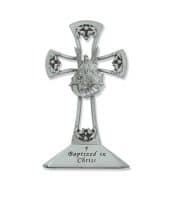 4 in Baptism Standing Cross Boxed