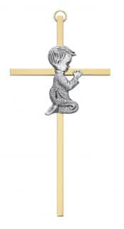 6 in Two-tone Boy Cross Boxed