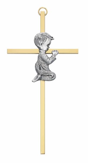 6 in Two-tone Boy Cross Boxed