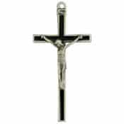 5in Black Crucifix Boxed