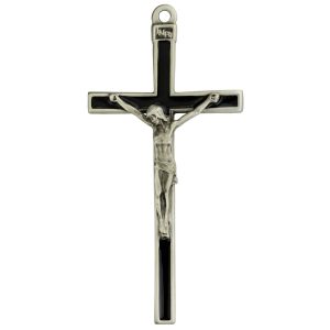 5in Black Crucifix Boxed