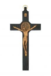 8in Black and Copper St Benedict Boxed