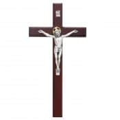 12 in. Cherry Crucifix Boxed