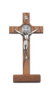8 in. Standing St. Benedict Boxed
