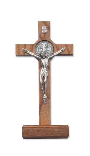 8 in. Standing St. Benedict Boxed