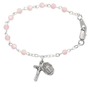 5 1/2in Pink Baby Bracelet