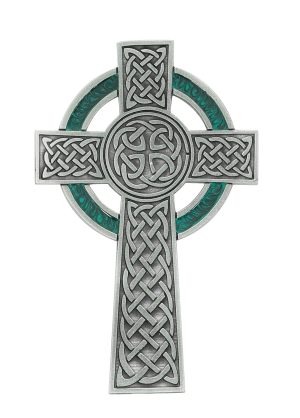 5 1/2in Pewter Celtic Cross Boxed