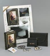 Marian Children's Mass Book KATHY FINCHER DELUXE WALLET FIRST COMMUNION SET BOY