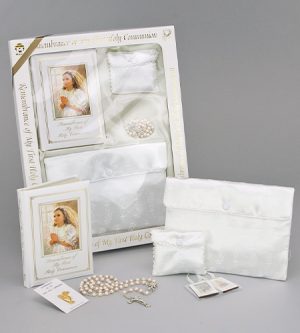 Marian Children's Mass Book KATHY FINCHER FIRST COMMUNION PURSE SET GIRL