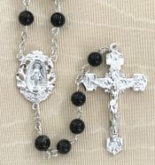 Onyx Gemstone Rosary Beads