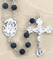 Lapis Gemstone Rosary Beads