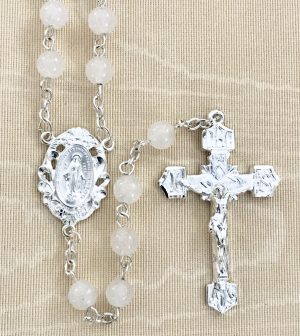Jade Gemstone Rosary Beads