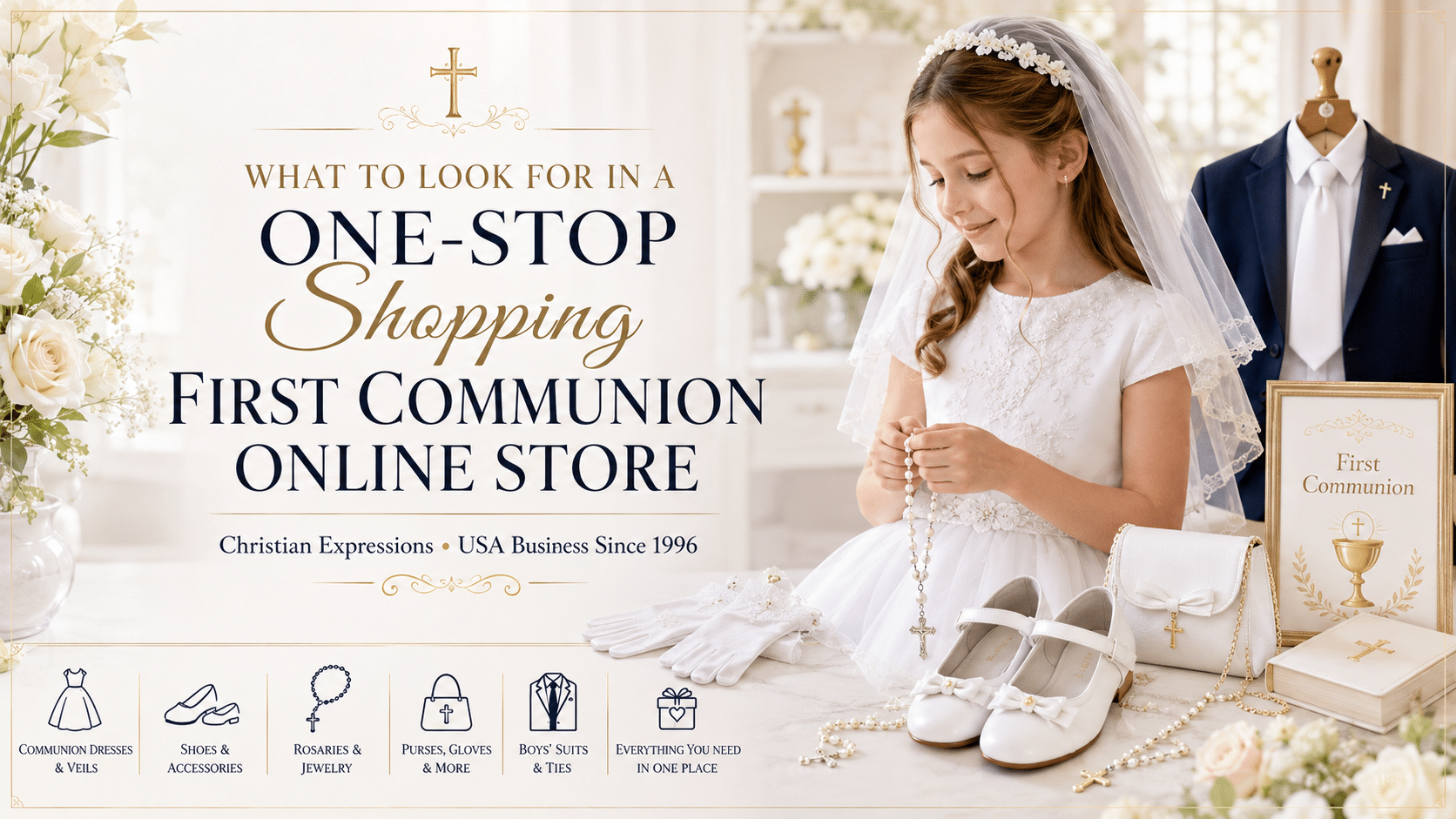 What to Look For in a One Stop Shopping First Communion Store