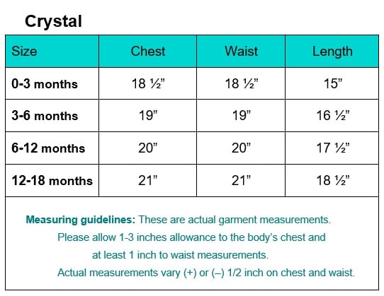 Crystal size