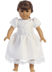 American Girl First Communion Doll Dress Matches Dress SP167