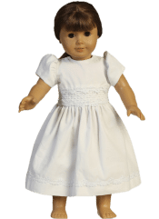 American Girl First Communion Doll Dress Matches Dress SP108
